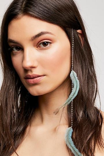 Serefina Feather Clip At Free People